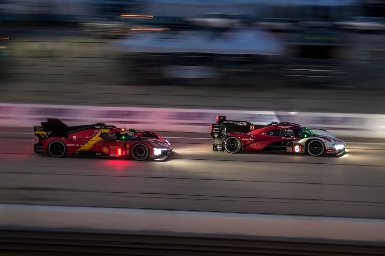 Ferrari 499P i Porsche 963 - 1000 mil Sebring 2023