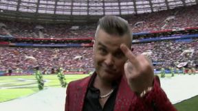 Mundial 2018. Telewizja FOX przeprasza za gest Robbiego Williamsa