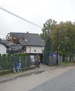 Wybuch gazu w domu jednorodzinnym, jedna osoba w stanie ciężkim