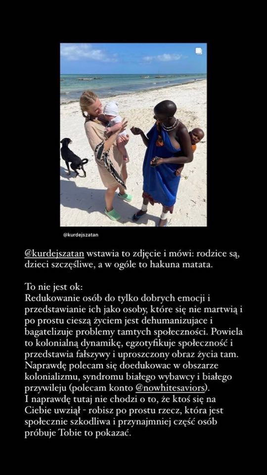 Barbara Kurdej-Szatan strofowana przez edukatorkę