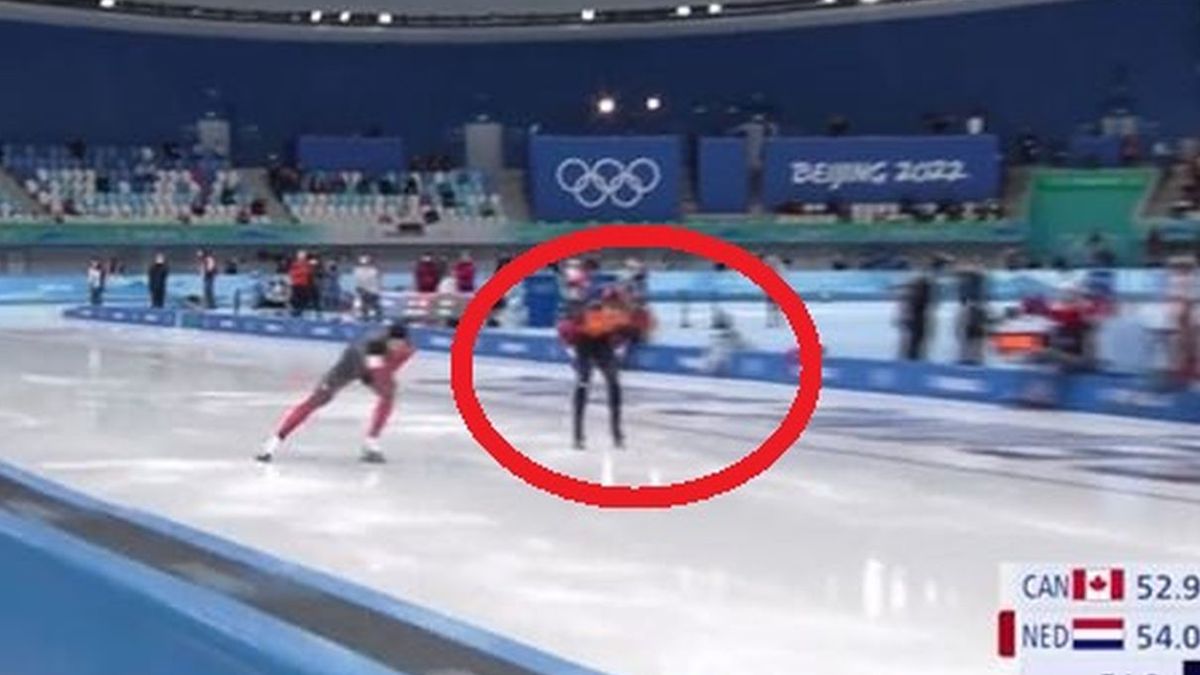 Twitter / TVP Sport / Kai Verbij rezygnuje z walki o medal