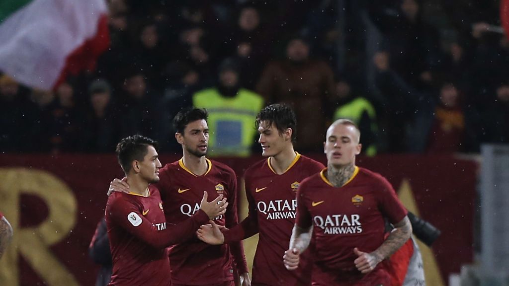 Zdjęcie okładkowe artykułu: Getty Images /  Paolo Bruno / Na zdjęciu: piłkarze AS Roma