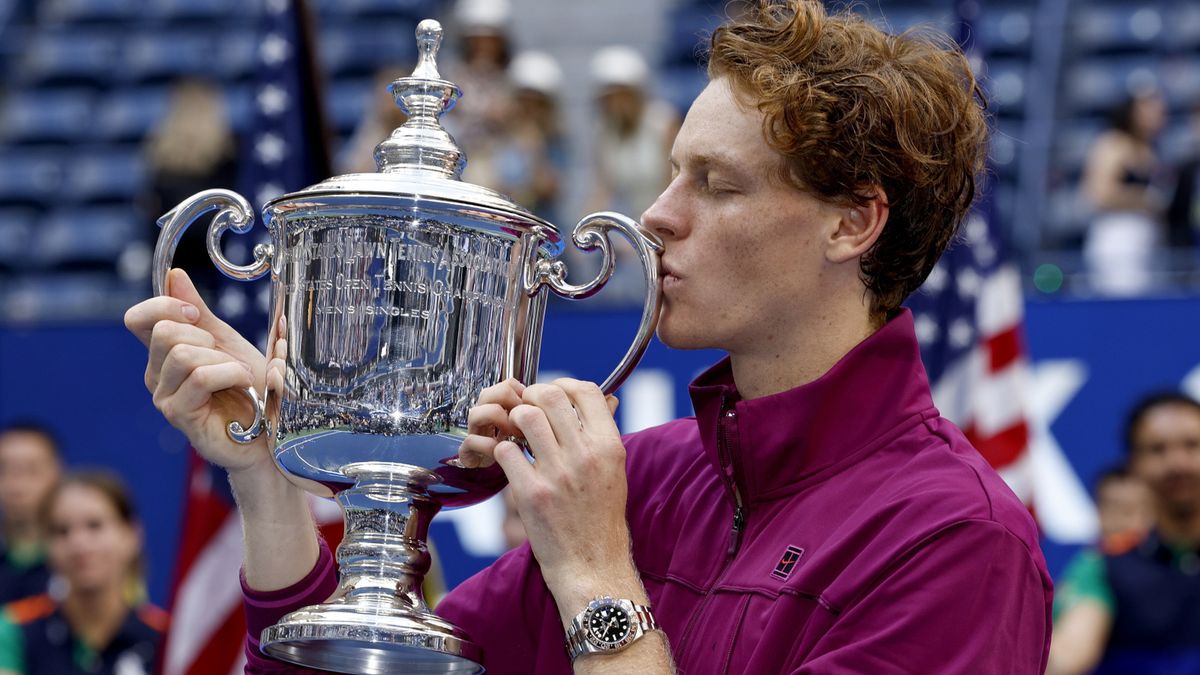 Zdjęcie okładkowe artykułu: PAP/EPA / CJ Gunther / Na zdjęciu: Jannik Sinner, mistrz US Open 2024