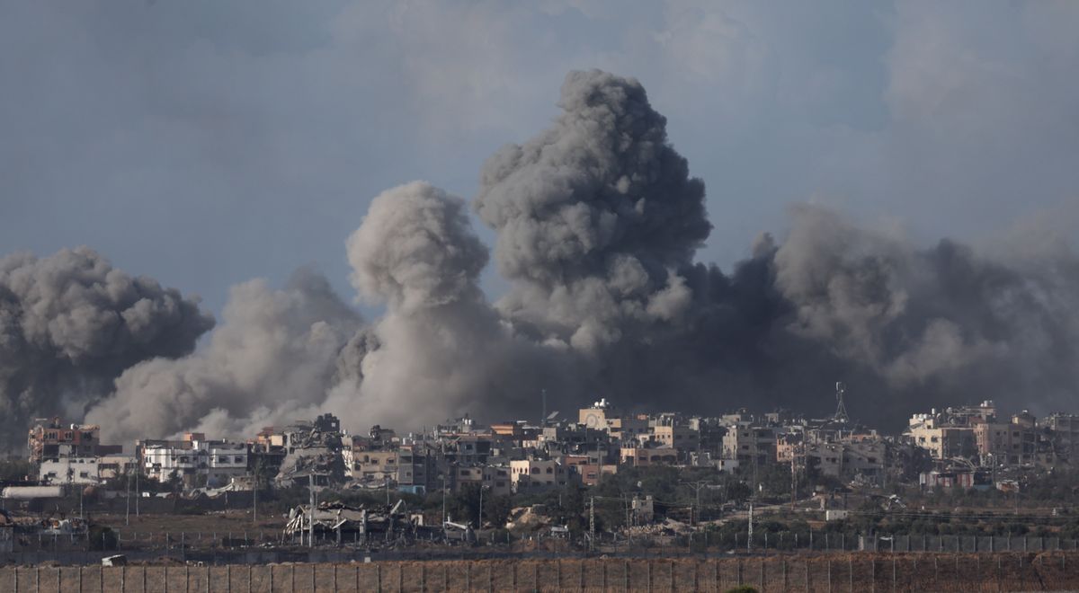 Izraelski ostrzał w Strefie Gazy