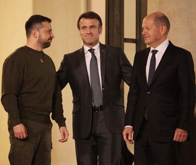 Kulisy spotkania Macron - Scholz - Zełenski. Mówili o "trudnych decyzjach"