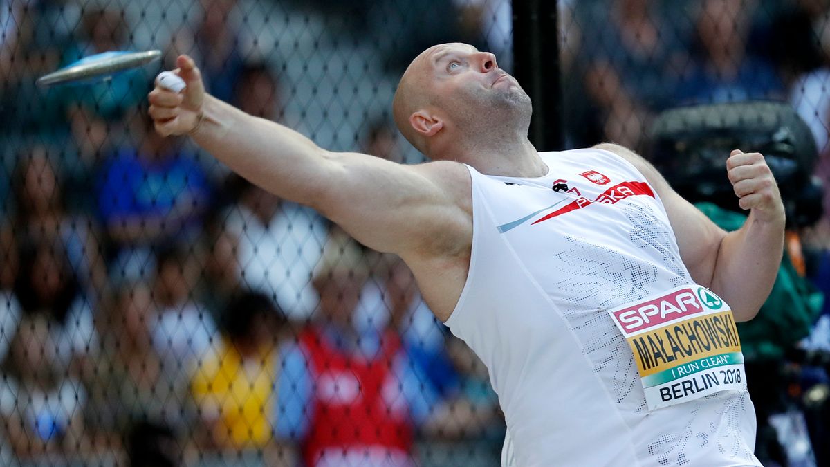 PAP/EPA / CHRISTIAN BRUNA / Piotr Małachowski