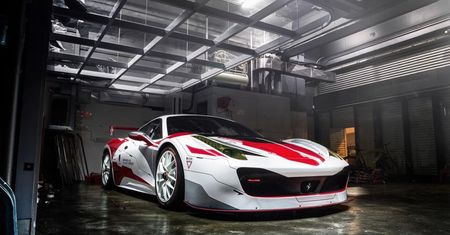 Piękne wyścigowe Ferrari 458 Challenge Evoluzione [galeria zdjęć]