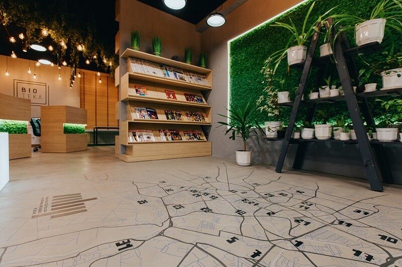 Bioteka, czyli „zielona" biblioteka już otwarta dla czytelników | Miasto Lublin