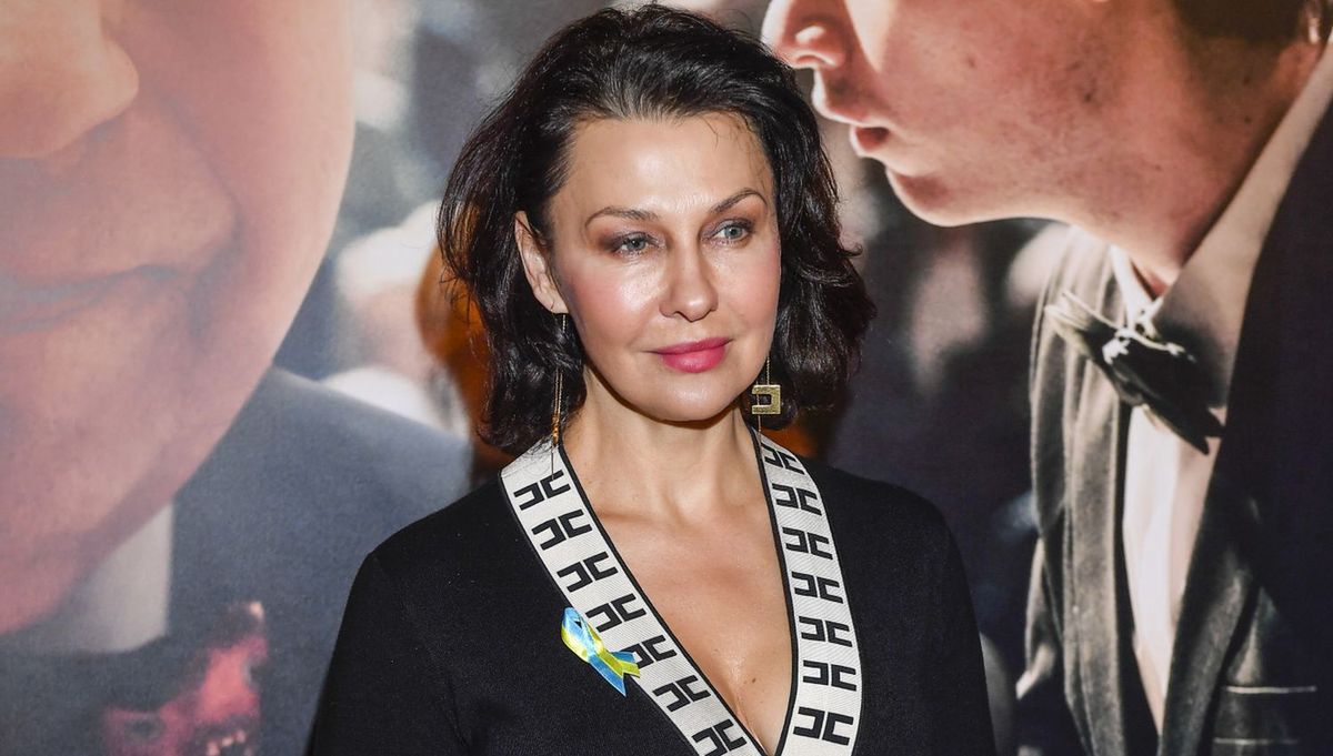Anna Popek pojawiła się na premierze filmu "Sonata" z symboliczną przypinką w kolorach ukraińskiej flagi. Dziennikarka nie poprzestaje jednak na symbolach  