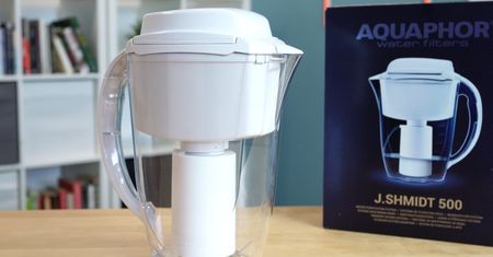 Coś dla fanów wody z kranu! Oto dzbanek filtrujący AQUAPHOR J Shmidt 500