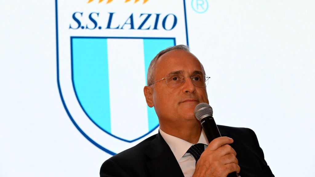 Claudio Lotito, prezydent Lazio Rzym