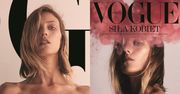Całkowicie OBNAŻONA Anja Rubik walczy o prawa kobiet na kolejnych okładkach "Vogue Polska" (FOTO)