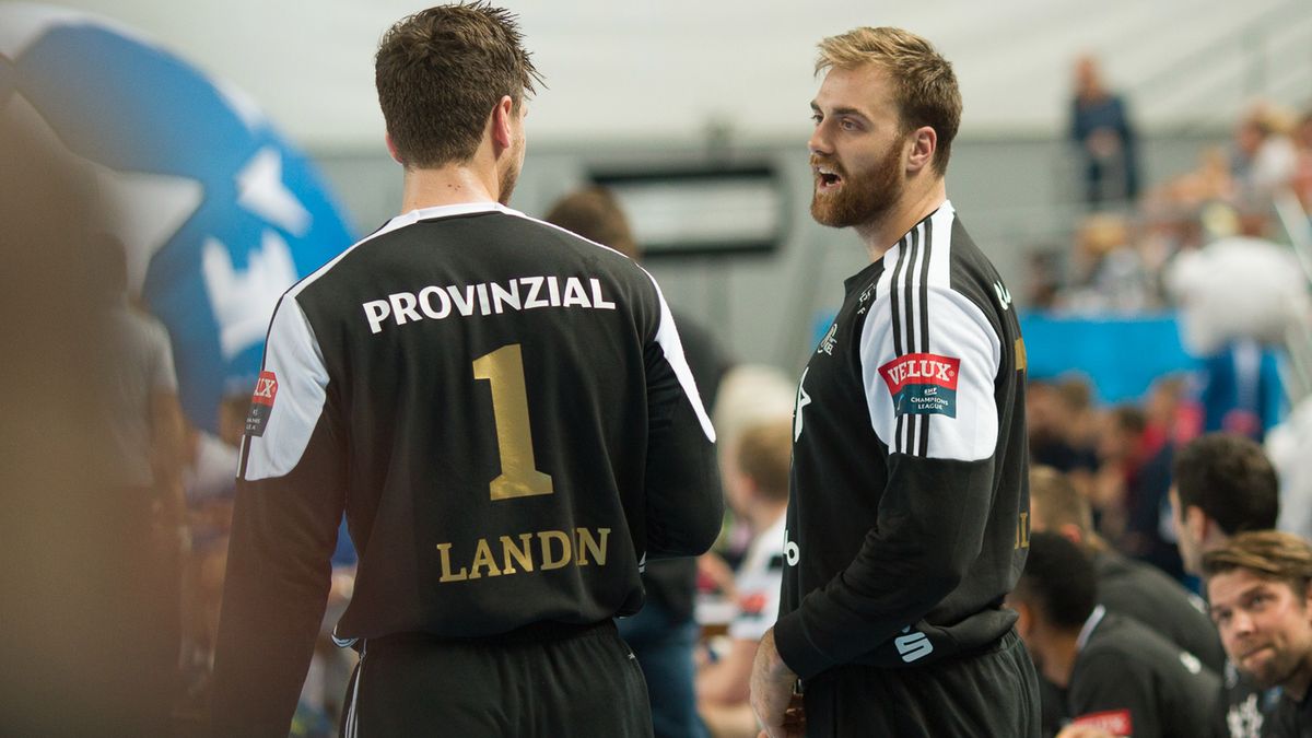 Niklas Landin w brawach THW Kiel