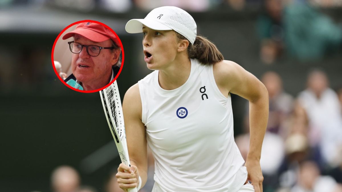 PAP/EPA / EPA/TOLGA AKMEN / LOTOS PZT Polish Tour / Na zdjęciu: Iga Świątek/Wojciech Fibak