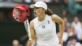 "Daliśmy się oszukać". Komentuje, co stało się z Igą na Wimbledonie