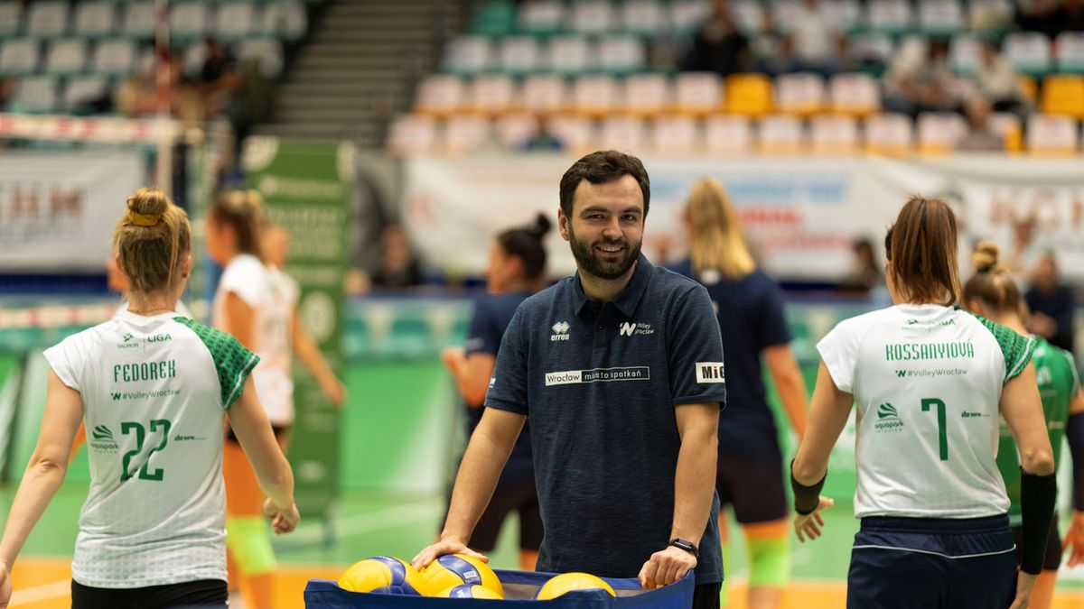 Zdjęcie okładkowe artykułu: Materiały prasowe / #VolleyWrocław / Na zdjęciu: Mateusz Żarczyński
