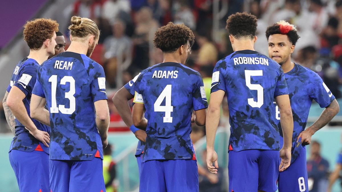 PAP/EPA / Mohamed Messara / Na zdjęciu: piłkarze reprezentacji USA