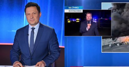 Wpadka w "Panoramie". Z ust reportera padło niecenzuralne słowo (WIDEO)