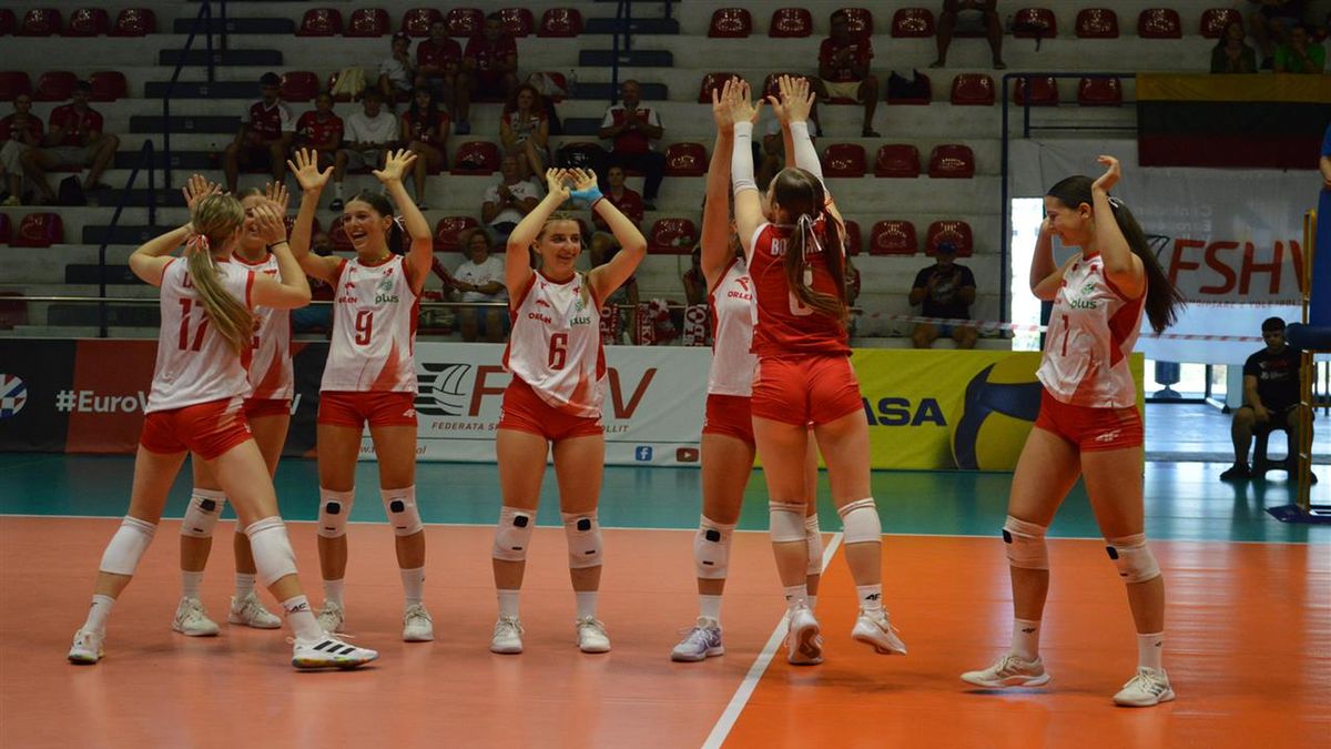 Materiały prasowe / CEV / Na zdjęciu: reprezentacja Polski U-16