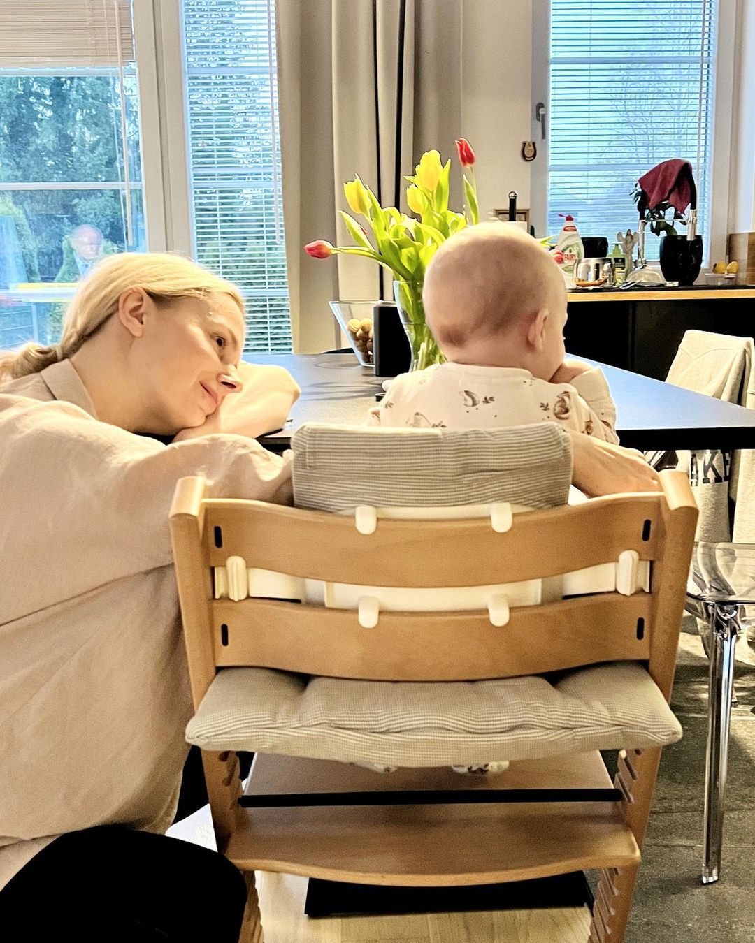 Halina Mlynkova pokazała twarz synka