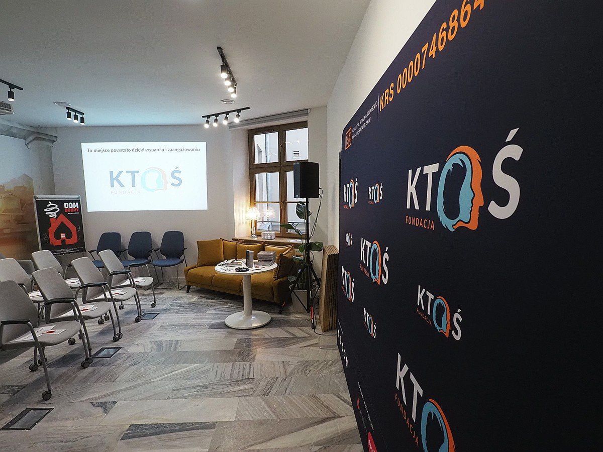 Otwarcie siedziby Fundacji KTOŚ w centrum Łodzi przy ulicy Piotrkowskiej 118