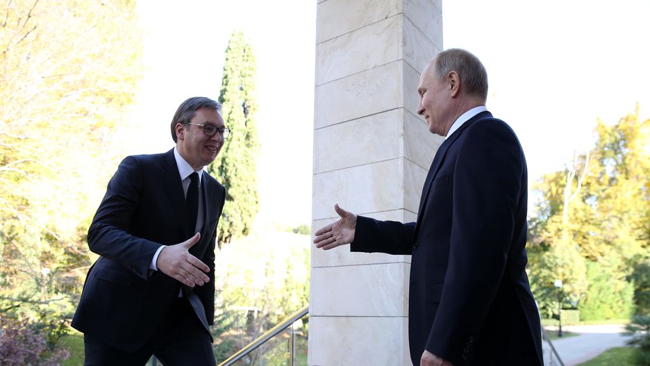 Prezydenci Serbii i Rosji