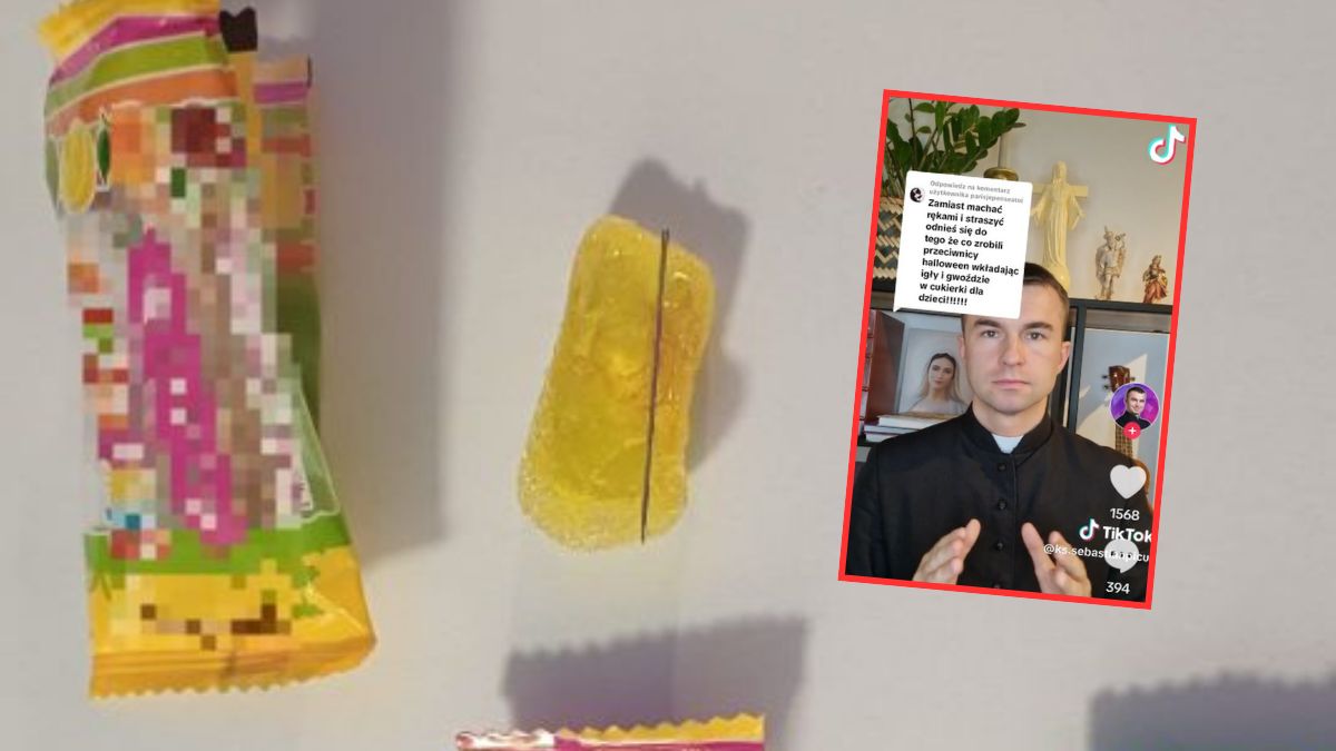 Ksiądz komentuje sprawę gwoździ w cukierkach  