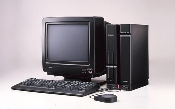 Sharp X68000 w wersji czarnej
