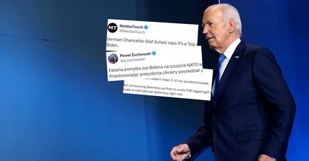 "Największa gafa w dyplomacji". Reagują po wpadce Bidena