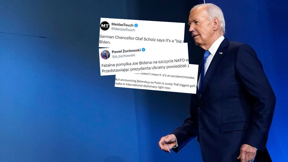 Lawina komentarzy po wpadce Joe Bidena