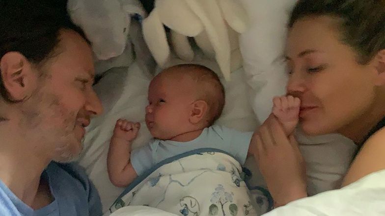 Małgorzata Rozenek i Radosław Majdan chwalą sie najnowszym zdjęciem Henryka