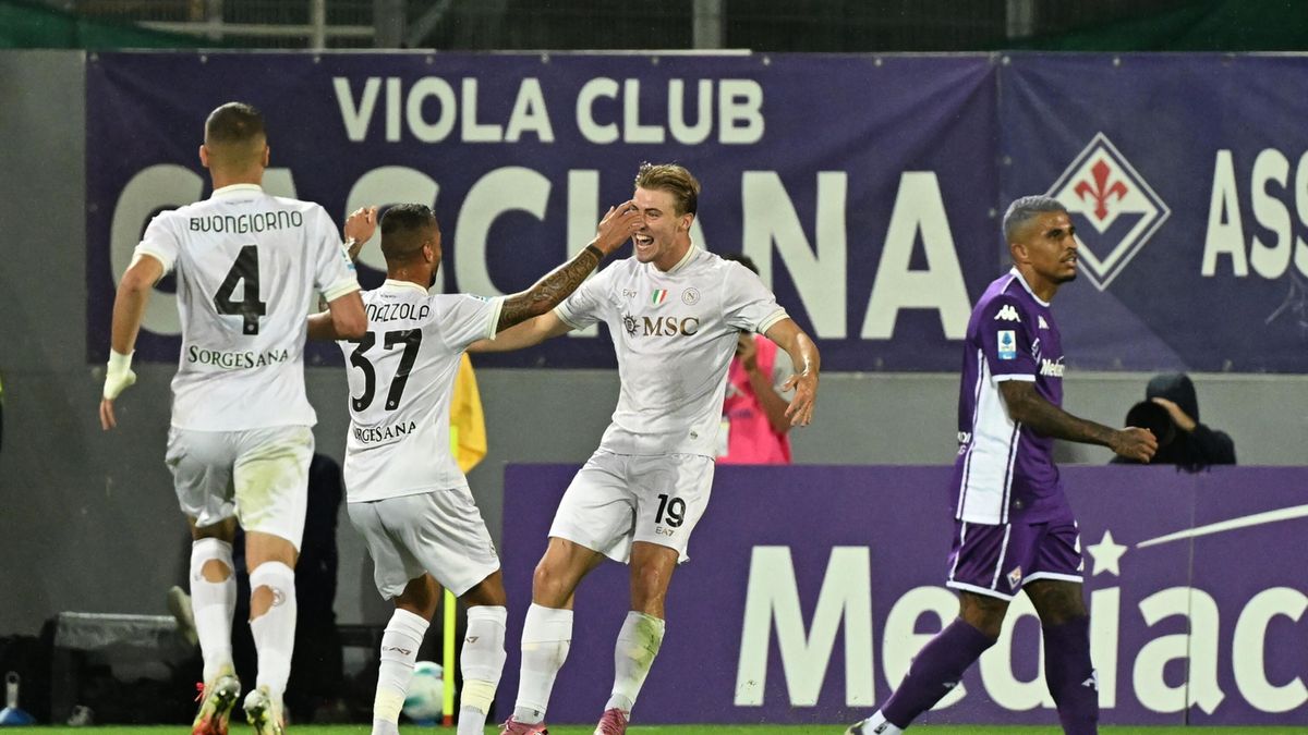 PAP/EPA / Claudio Giovannini / Mecz Serie A: ACF Fiorentina - SSC Napoli