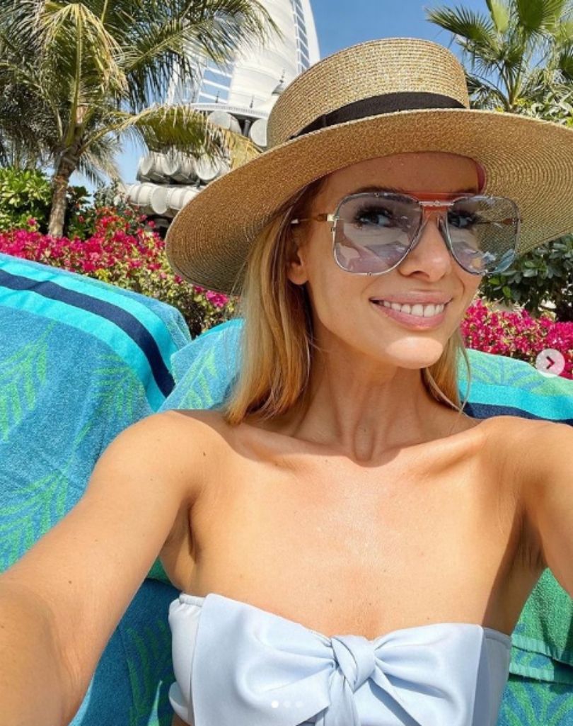 Izabela Janachowska relacjonuje wakacje w Dubaju