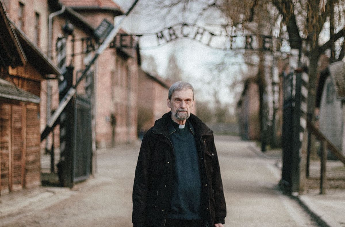 "Niemiecki ksiądz u progu Auschwitz" to Manfred Deselaers, fot. Sebastian Nycz 