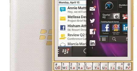 Złoty BlackBerry Q10 trafia do Europy