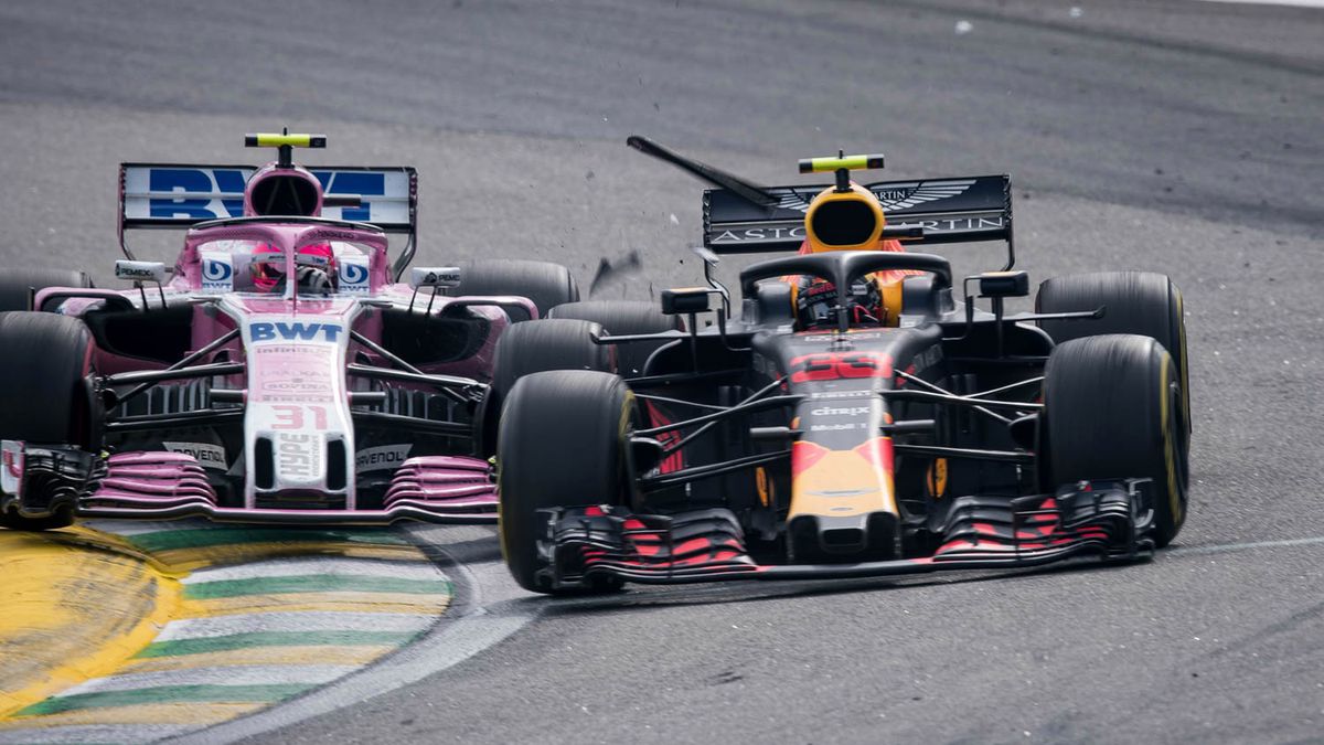 Zdjęcie okładkowe artykułu: Materiały prasowe / Red Bull / Na zdjęciu: kolizja Ocona z Verstappenem w GP Brazylii