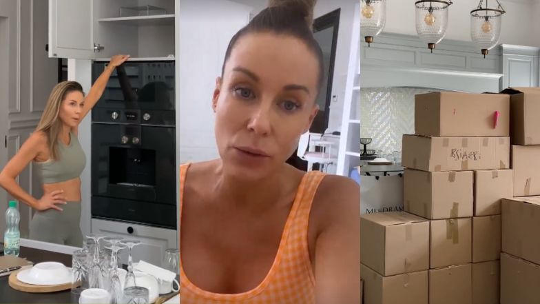 Małgorzata Rozenek relacjonuje przeprowadzkę do nowej willi
