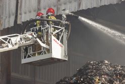 Poranny pożar na wysypisku. Akcja strażaków