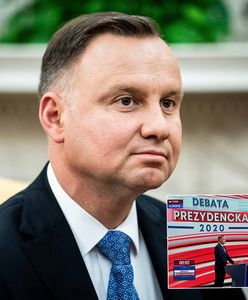 Debata Dudy w TVP. Adamczyk zwracał się do nieobecnego Trzaskowskiego. "Niestety, nie odpowiedział"