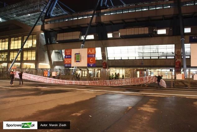 "Jeśli nie pójdziecie po rozum do głowy tak będzie wyglądał każdy stadion ligowy"