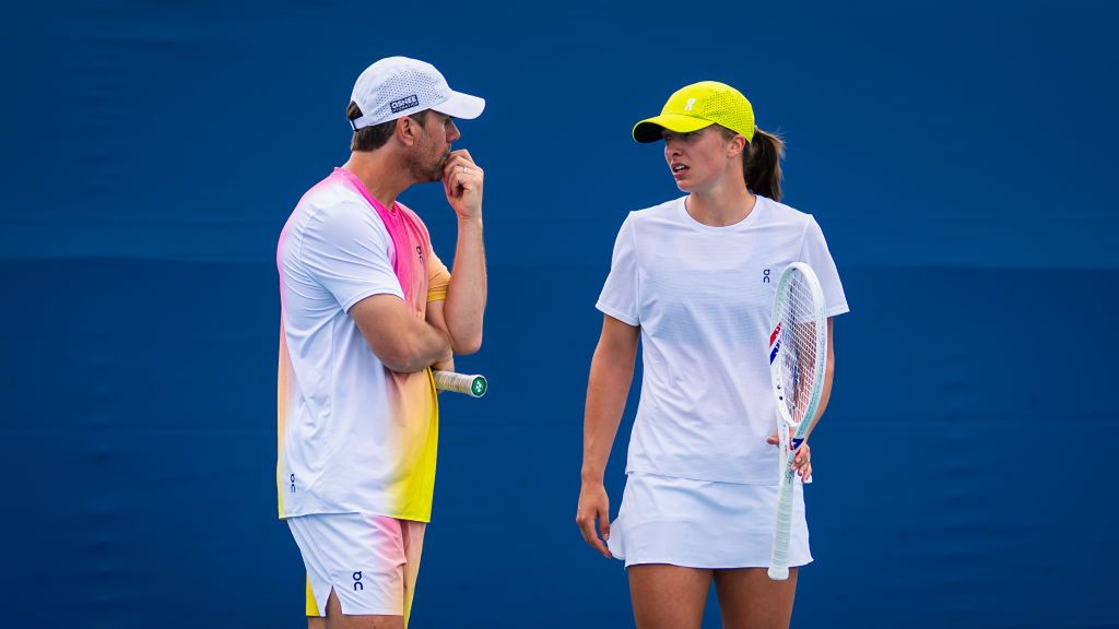 Getty Images / Wim Fissette, Iga Świątek