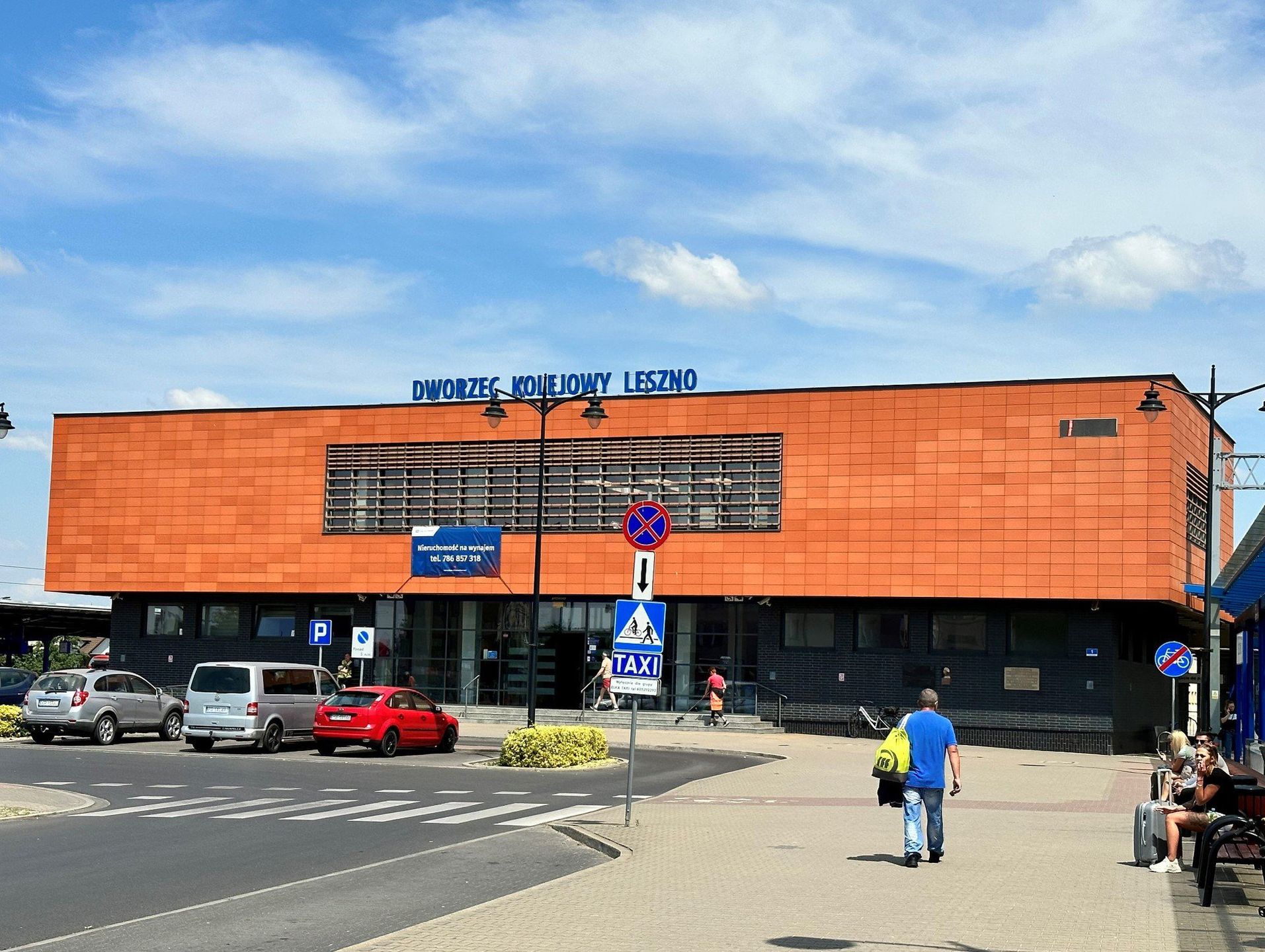 Dworzec kolejowy w Lesznie