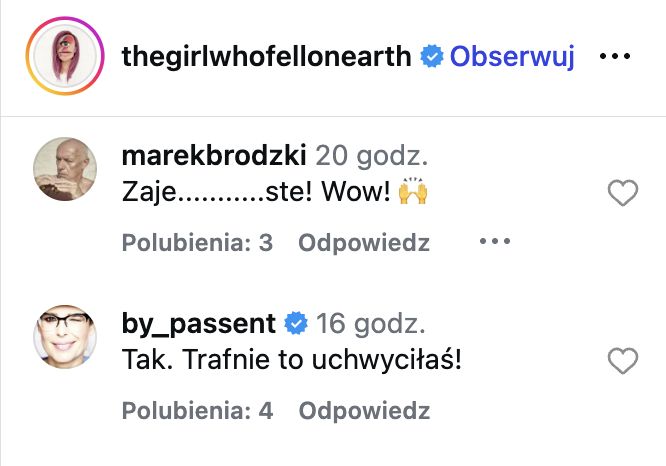 Marek Brodzki i Agata Passent komentują grafikę Damięckiej