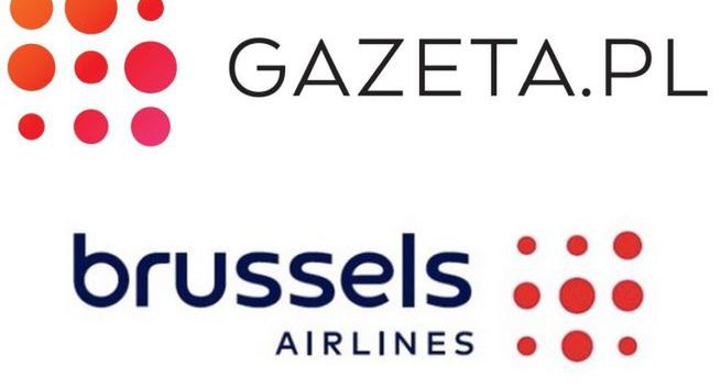 Logo belgijskich linii lotniczych prawie identyczne jak logo Gazeta.pl
