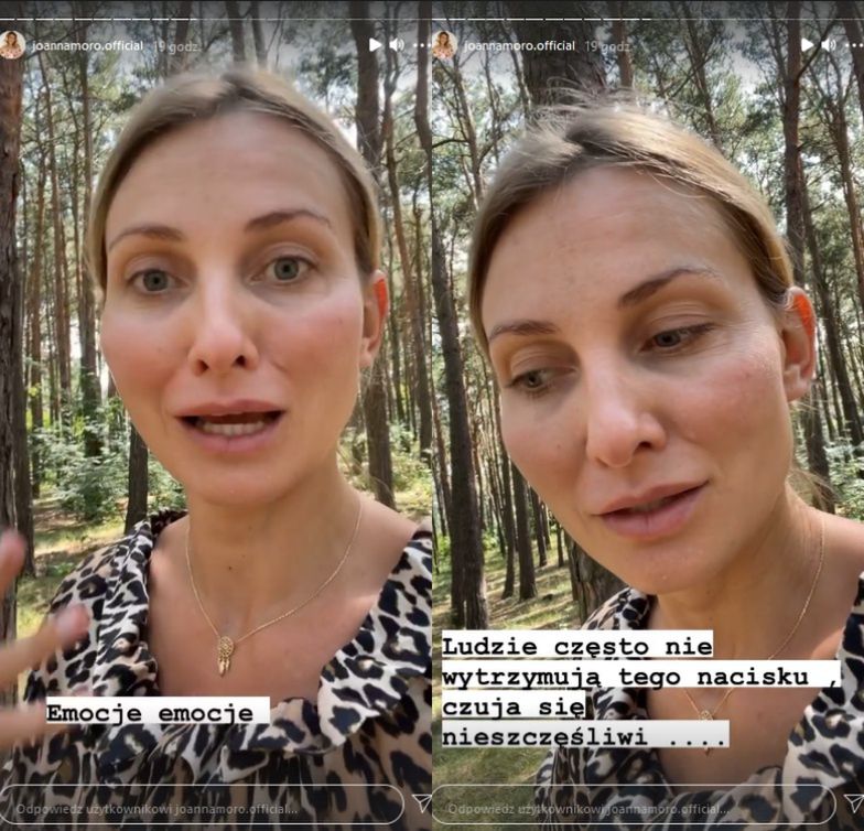 Joanna Moro ubolewa nad zakończonym związkiem Martyny Wojciechowskiej i Przemysława Kossakowskiego?