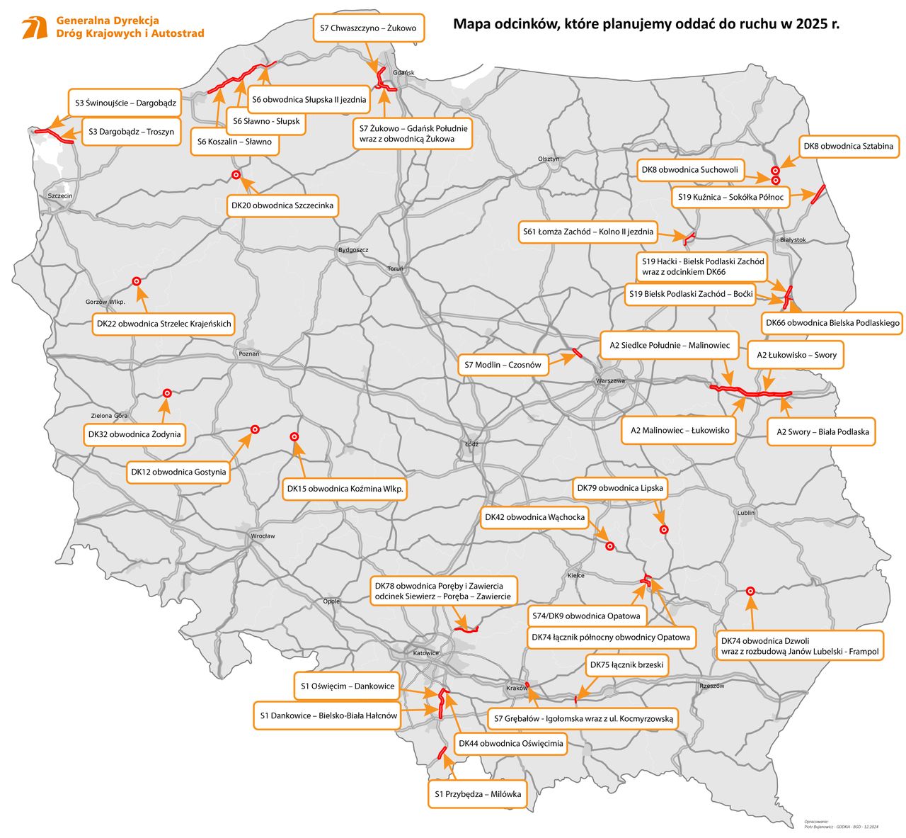 Mapa inwestycji