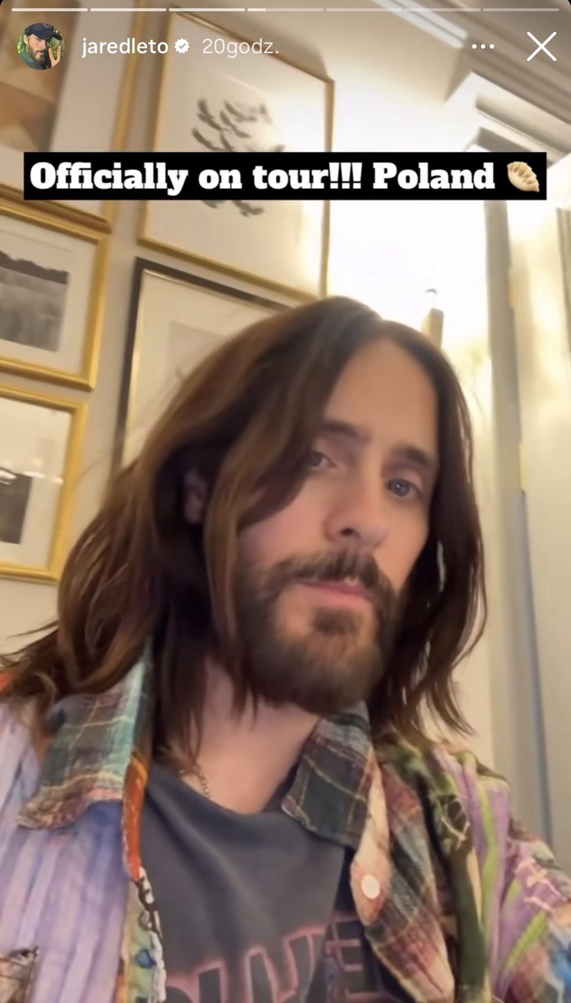 Jared Leto w Polsce