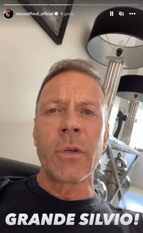 Rocco Siffredi żegna byłego szefa włoskiego rządu 