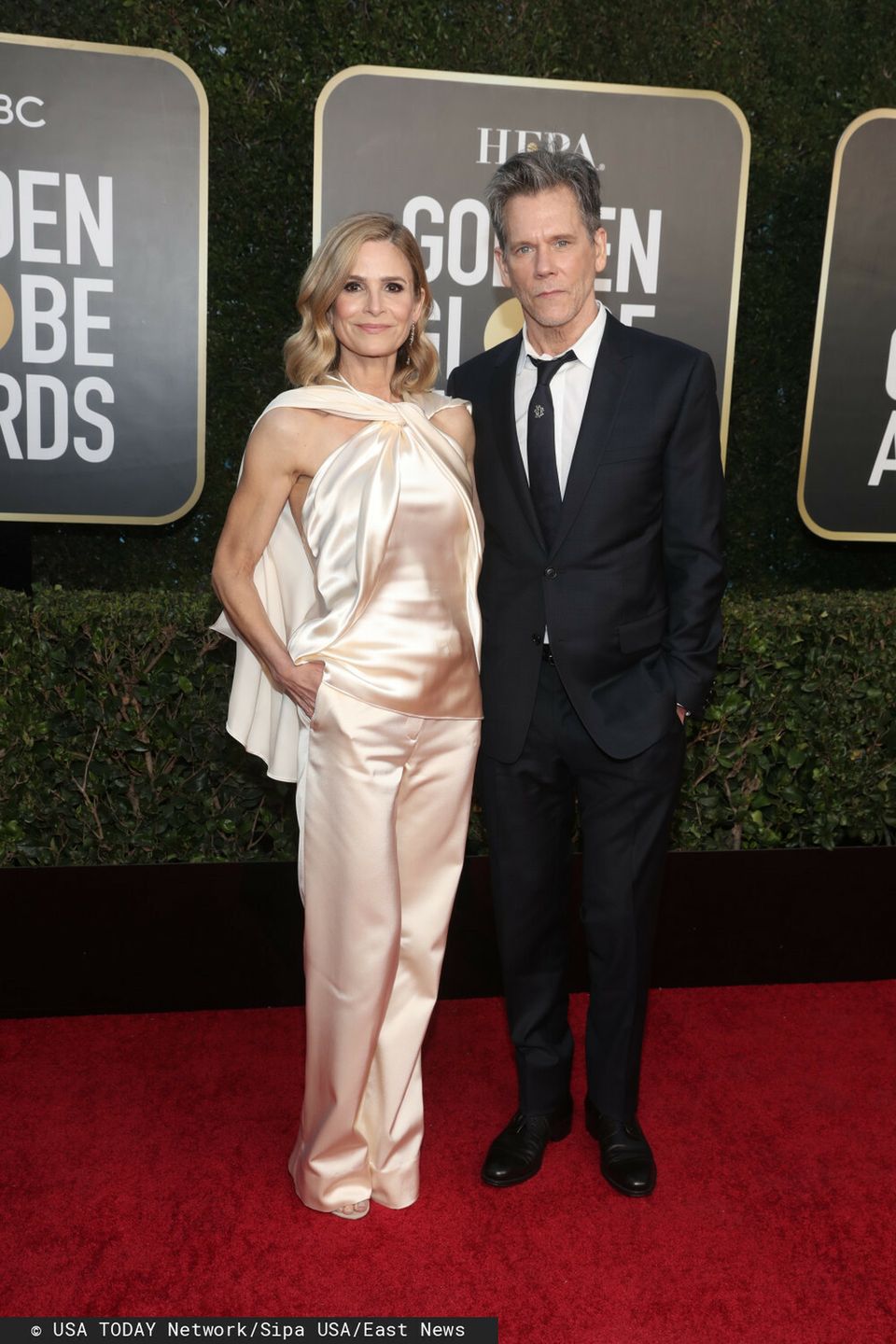 Kyra Sedgwick i Kevin Bacon – Złote Globy 2021