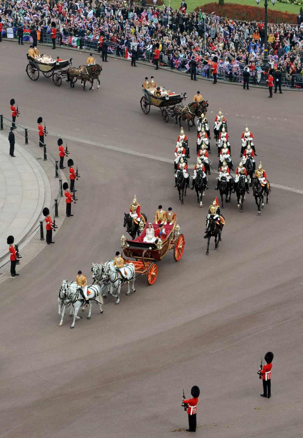 Karoca z księżną Kate i księciem Williamem